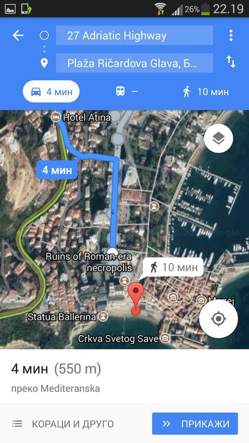 Ferienwohnung Iskra Budva Exterior foto